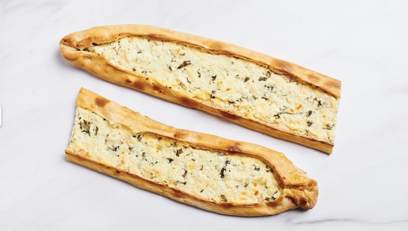 Geschnittene Pide als handliches Messe-Fingerfood